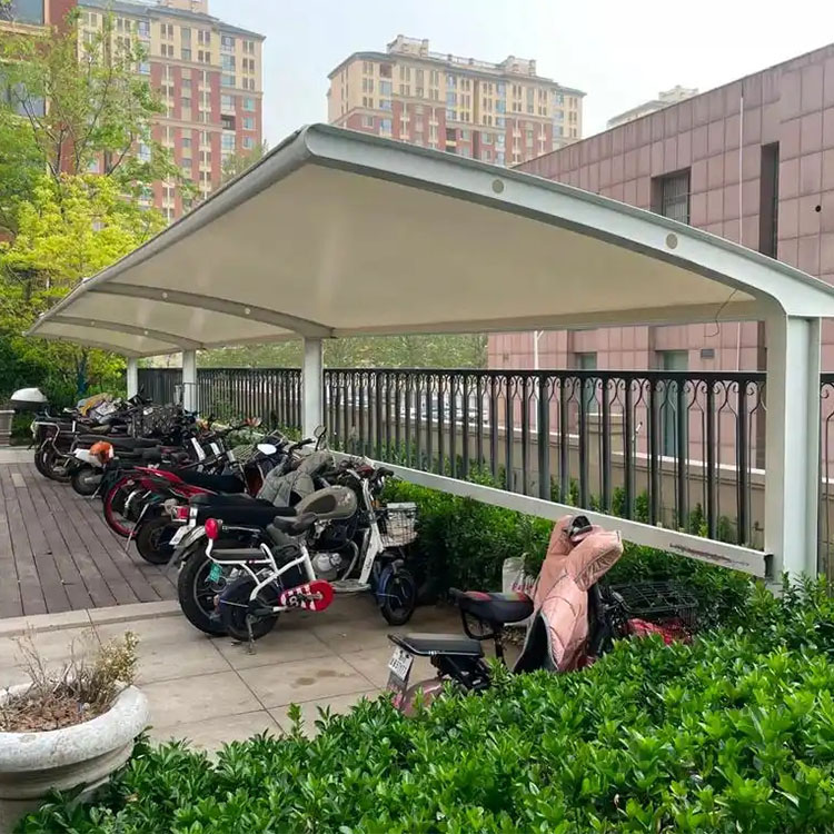 申扎县膜结构电动车棚